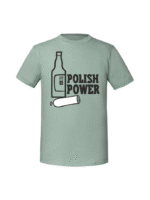 Męska koszulka  z nadrukiem – POLISH POWER