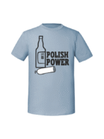 Męska koszulka  z nadrukiem – POLISH POWER - obrazek 5