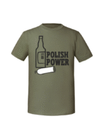 Męska koszulka  z nadrukiem – POLISH POWER - obrazek 7
