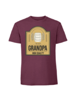Męska koszulka  z nadrukiem – grandpa ETYKIETA - obrazek 8