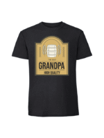 Męska koszulka  z nadrukiem – grandpa ETYKIETA - obrazek 6