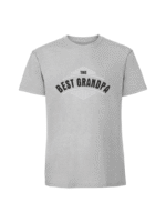 Męska koszulka  z nadrukiem – THE BEST GRANDPA VINTAGE - obrazek 3