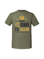 Męska koszulka  z nadrukiem – Taki dziadek to skarb - obrazek 7