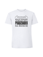 Męska koszulka  z nadrukiem – Najlepszy pradziadek - obrazek 6