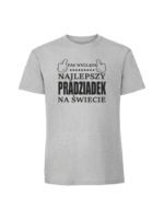 Męska koszulka  z nadrukiem – Najlepszy pradziadek - obrazek 7