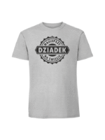 Męska koszulka  z nadrukiem – NAJLEPSZY DZIADEK VINTAGE - obrazek 6