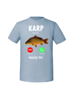 Męska koszulka  z nadrukiem – KARP DZWONI v1 - obrazek 4