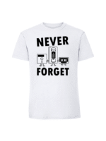 Męska koszulka  z nadrukiem – Never forget - obrazek 8