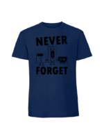 Męska koszulka  z nadrukiem – Never forget - obrazek 6