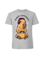 Męska koszulka  z nadrukiem – GAMER CAPYBARA - obrazek 6