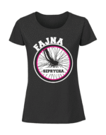 Damska koszulka  z nadrukiem – fajna szprycha - obrazek 5