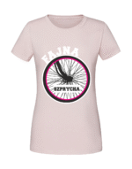 Damska koszulka  z nadrukiem – fajna szprycha - obrazek 4