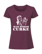 Damska koszulka  z nadrukiem – MAM-HOROM-CURKE v1 - obrazek 4