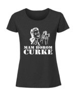 Damska koszulka  z nadrukiem – MAM-HOROM-CURKE v1 - obrazek 3