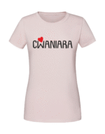 Damska koszulka  z nadrukiem – CWANIARA v1