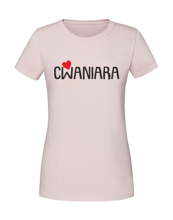 Damska koszulka  z nadrukiem – CWANIARA v1