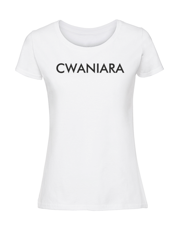 Damska koszulka  z nadrukiem – Cwaniara v2