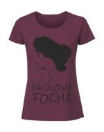 Damska koszulka  z nadrukiem – Królowa focha