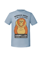 Męska koszulka  z nadrukiem – NOSACZ WIDZIAŁEM NARÓD - obrazek 3