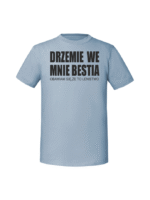 Męska koszulka  z nadrukiem – drzemie we mnie bestia v1 - obrazek 4