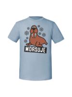 Męska koszulka  z nadrukiem – Morsuję - obrazek 6