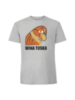 Męska koszulka  z nadrukiem – Nosacz Wina Tuska - obrazek 2