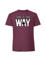 Męska koszulka  z nadrukiem – this is the way - obrazek 2