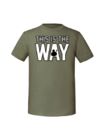 Męska koszulka  z nadrukiem – this is the way - obrazek 8