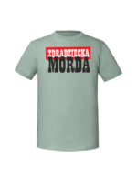 Męska koszulka  z nadrukiem – ZDRADZIECKA MORDA v1