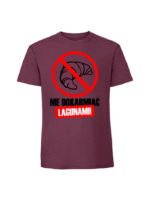 Męska koszulka  z nadrukiem – Nie dokarmiać lagunami - obrazek 2