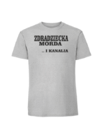 Męska koszulka  z nadrukiem – zdradziecka morda v2 - obrazek 5