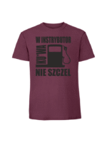 Męska koszulka  z nadrukiem – W instrybutor kurwa nie szczel - obrazek 6