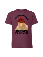 Męska koszulka  z nadrukiem – Jak umrę to mnie spolta nosacz - obrazek 5