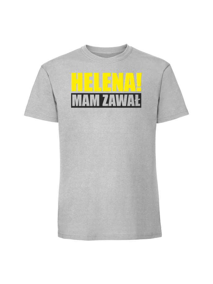 HU00193_pastelowy_szary.png Męska koszulka z nadrukiem – Helena Mam Zawał - obrazek 4