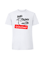 Męska koszulka  z nadrukiem – Jaki fajny gołomp - obrazek 7