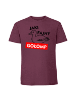 Męska koszulka  z nadrukiem – Jaki fajny gołomp - obrazek 5