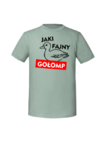 Męska koszulka  z nadrukiem – Jaki fajny gołomp - obrazek 3