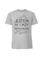 Męska koszulka  z nadrukiem – spozywczej - obrazek 7