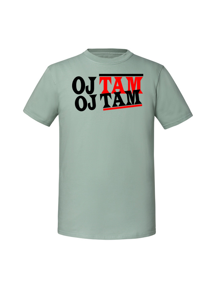 HU00252_mietowa.png Męska koszulka z nadrukiem – Oj tam Oj tam - obrazek 4