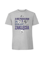 Męska koszulka  z nadrukiem – ja nie przeklinam ja rzucam zaklęcia v2 - obrazek 5