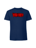 Męska koszulka  z nadrukiem – You Died - obrazek 5