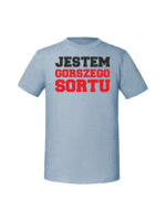 Męska koszulka  z nadrukiem – Jestem gorszego sortu - obrazek 4