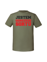 Męska koszulka  z nadrukiem – Jestem gorszego sortu - obrazek 5