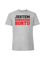 Męska koszulka  z nadrukiem – Jestem gorszego sortu - obrazek 6