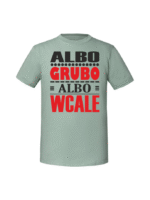 Męska koszulka  z nadrukiem – Albo Grubo Albo Wcale - obrazek 6