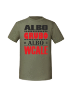 Męska koszulka  z nadrukiem – Albo Grubo Albo Wcale - obrazek 5