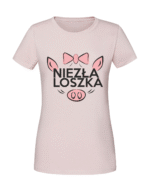 Damska koszulka  z nadrukiem – Niezła Loszka - obrazek 4