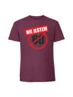 Męska koszulka  z nadrukiem – nie jestem 60 - obrazek 3