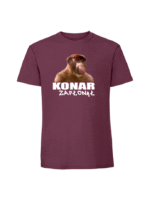 Męska koszulka  z nadrukiem – KONAR ZAPŁONĄŁ NOSACZ v1 - obrazek 4