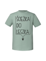 Męska koszulka  z nadrukiem – ŚCIEŻKA DO LESZKA - obrazek 6